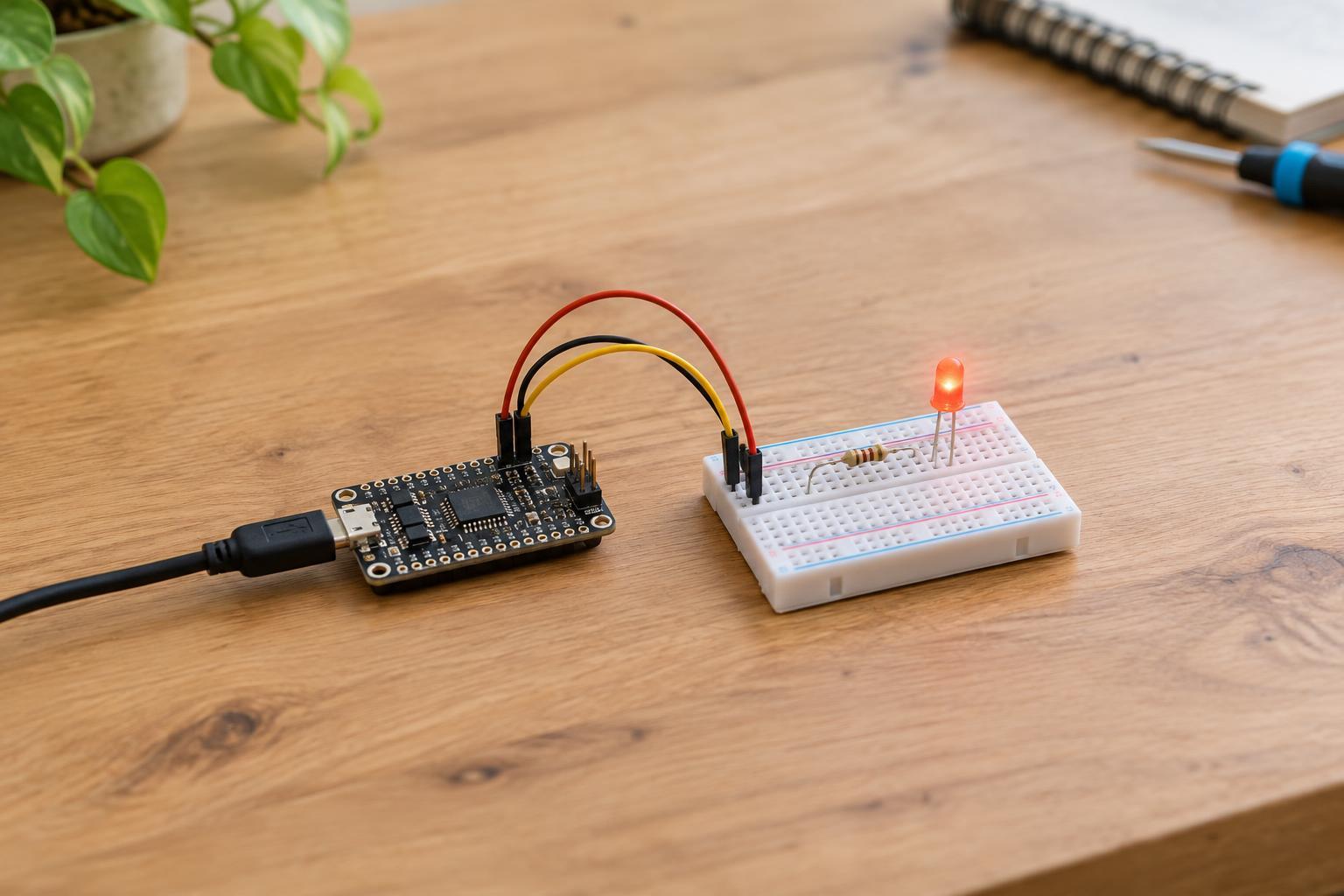 How to Dim an External LED with 3.3 V Microcontroller PWM