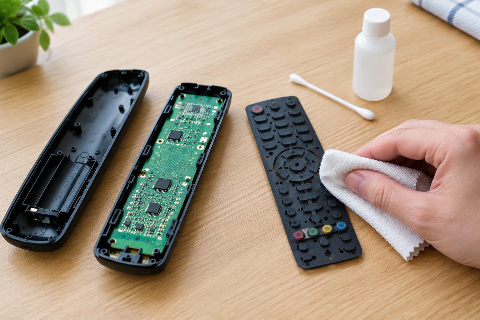 How to Clean Sticky Remote Buttons Without Soaking the Circuit Board