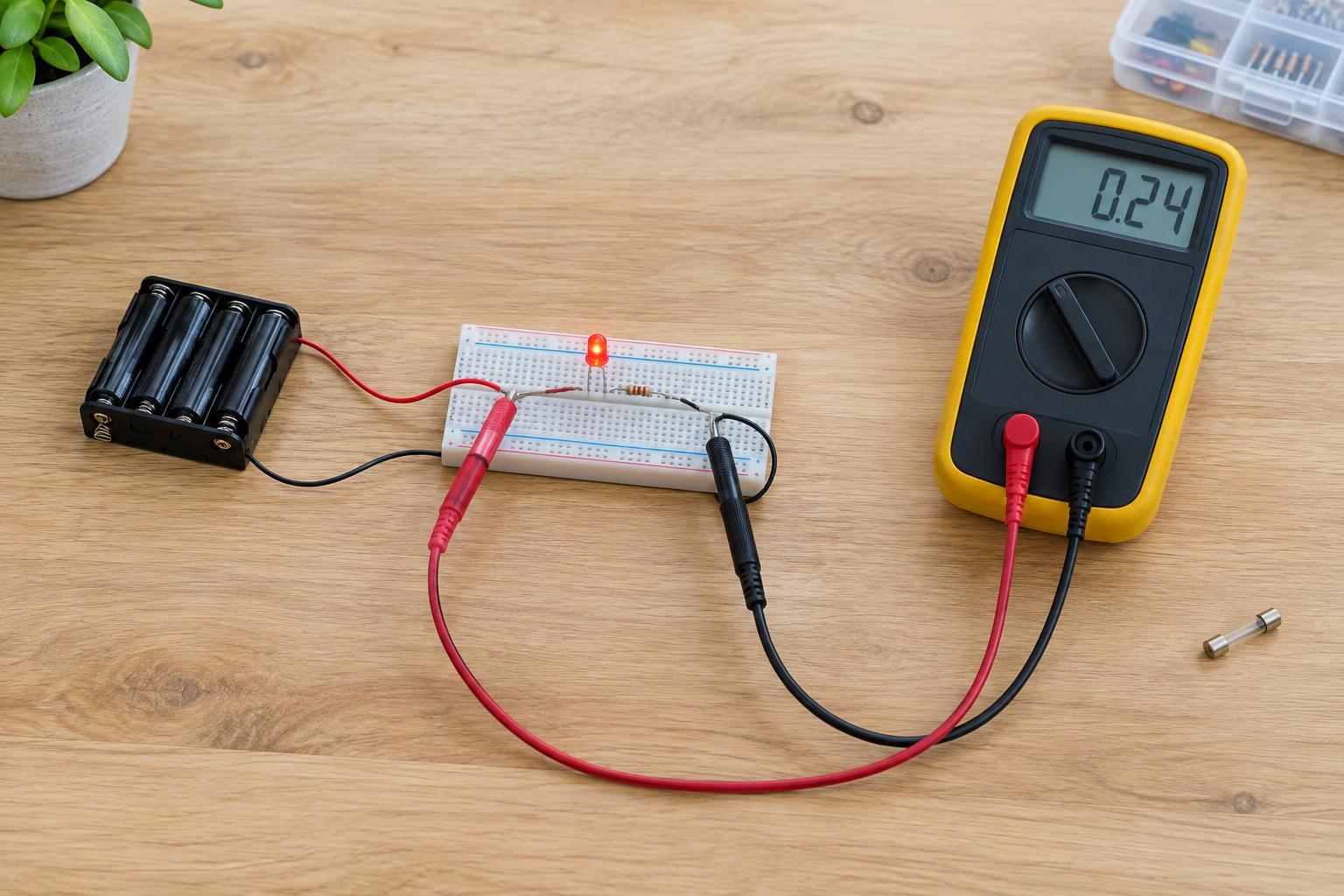 How to Measure Current in a Low-Voltage Project Without Blowing a Meter Fuse