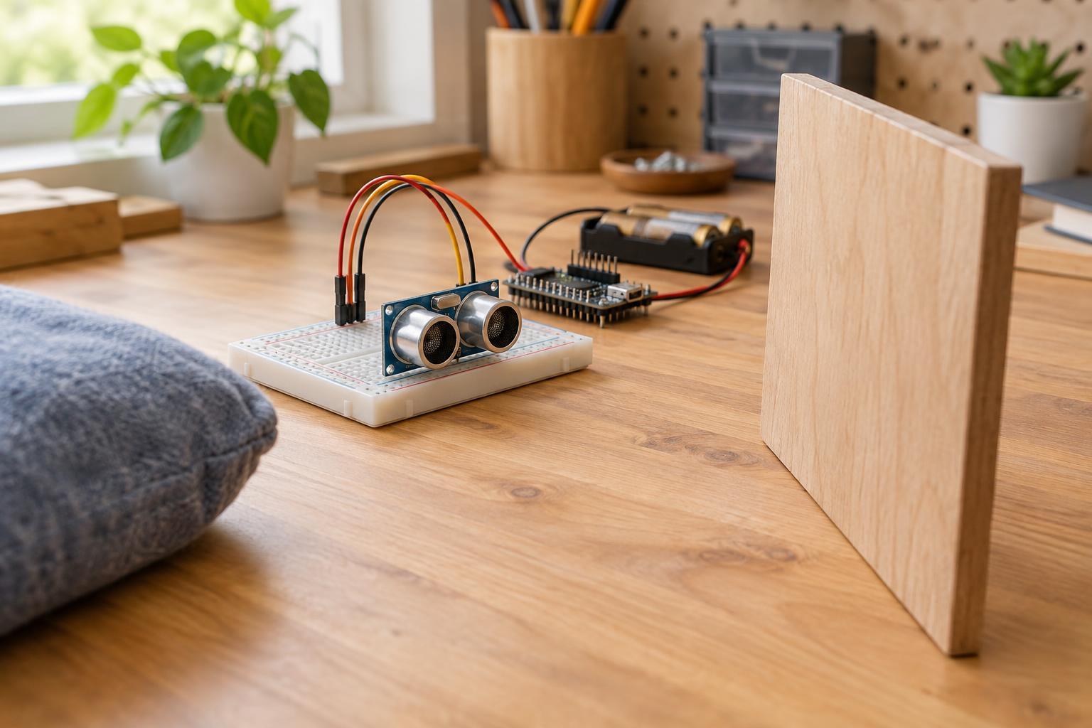 Ultrasonic Distance Sensors: Echoes, Blind Zones, and Reliable Measurements