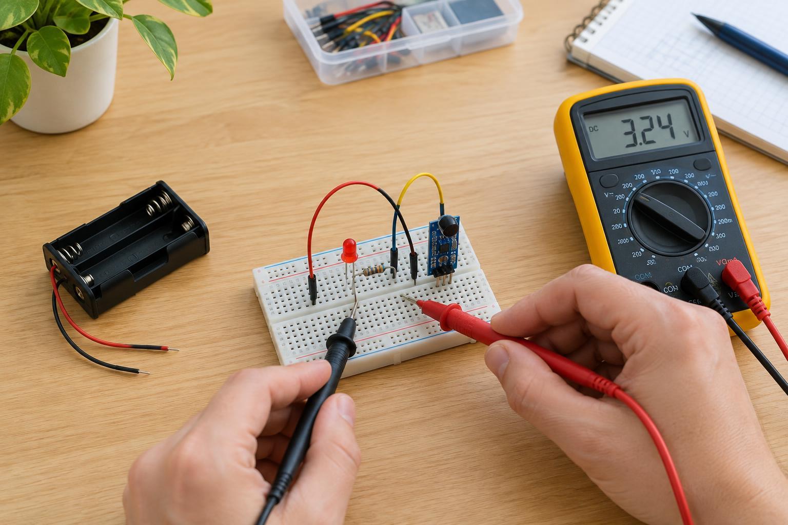 A Safe Troubleshooting Workflow for Battery-Powered 3–5 V Circuits