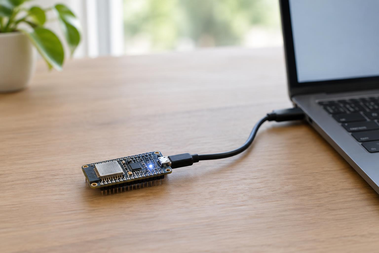 Program a 3.3 V Microcontroller’s Onboard LED: A First Digital-Output Project