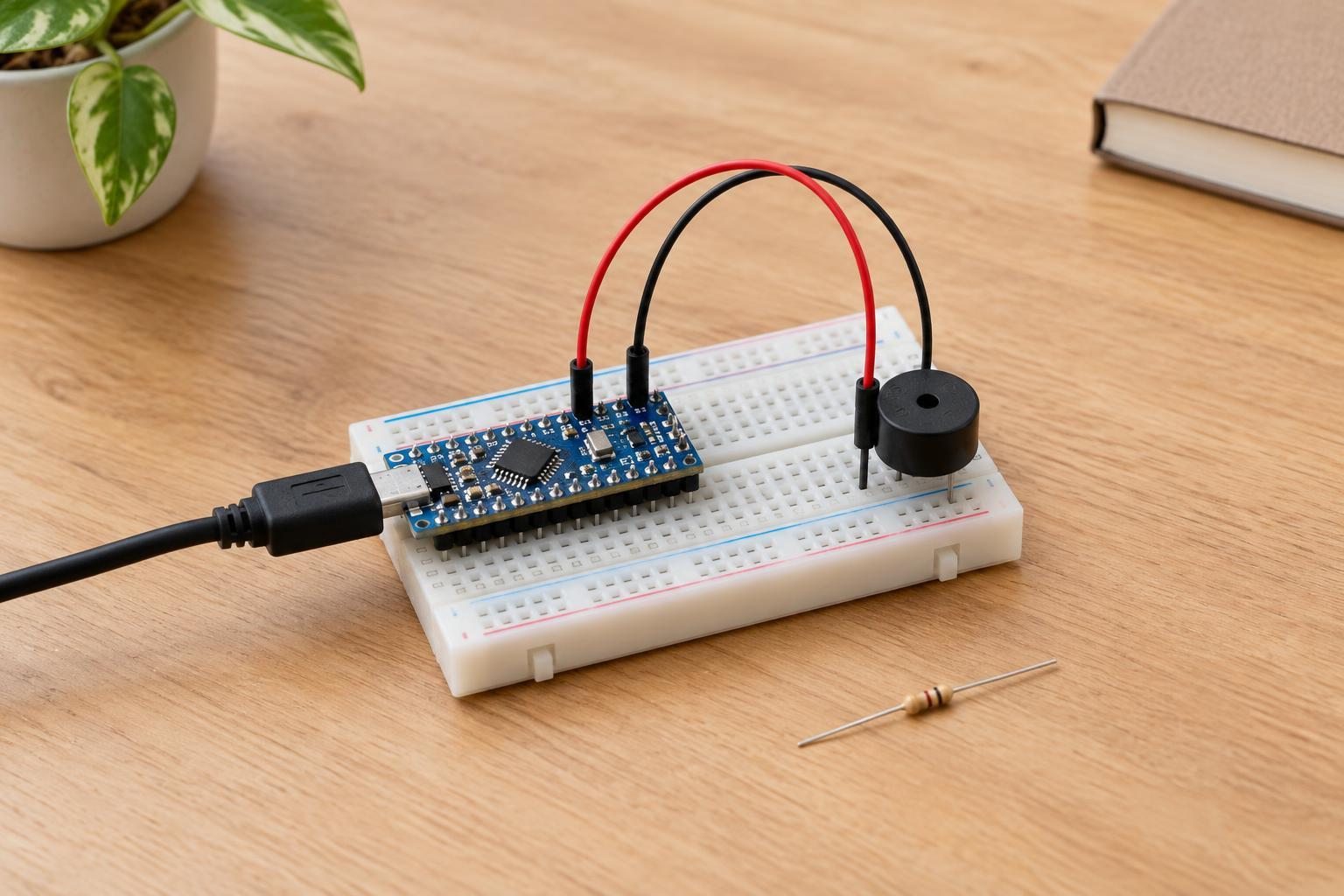 Generate Simple Tones With a 3.3 V Microcontroller and a Passive Piezo Buzzer