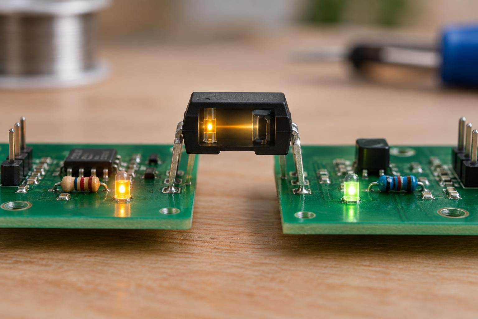Optocouplers: How Light Transfers a Signal Between Isolated Circuits